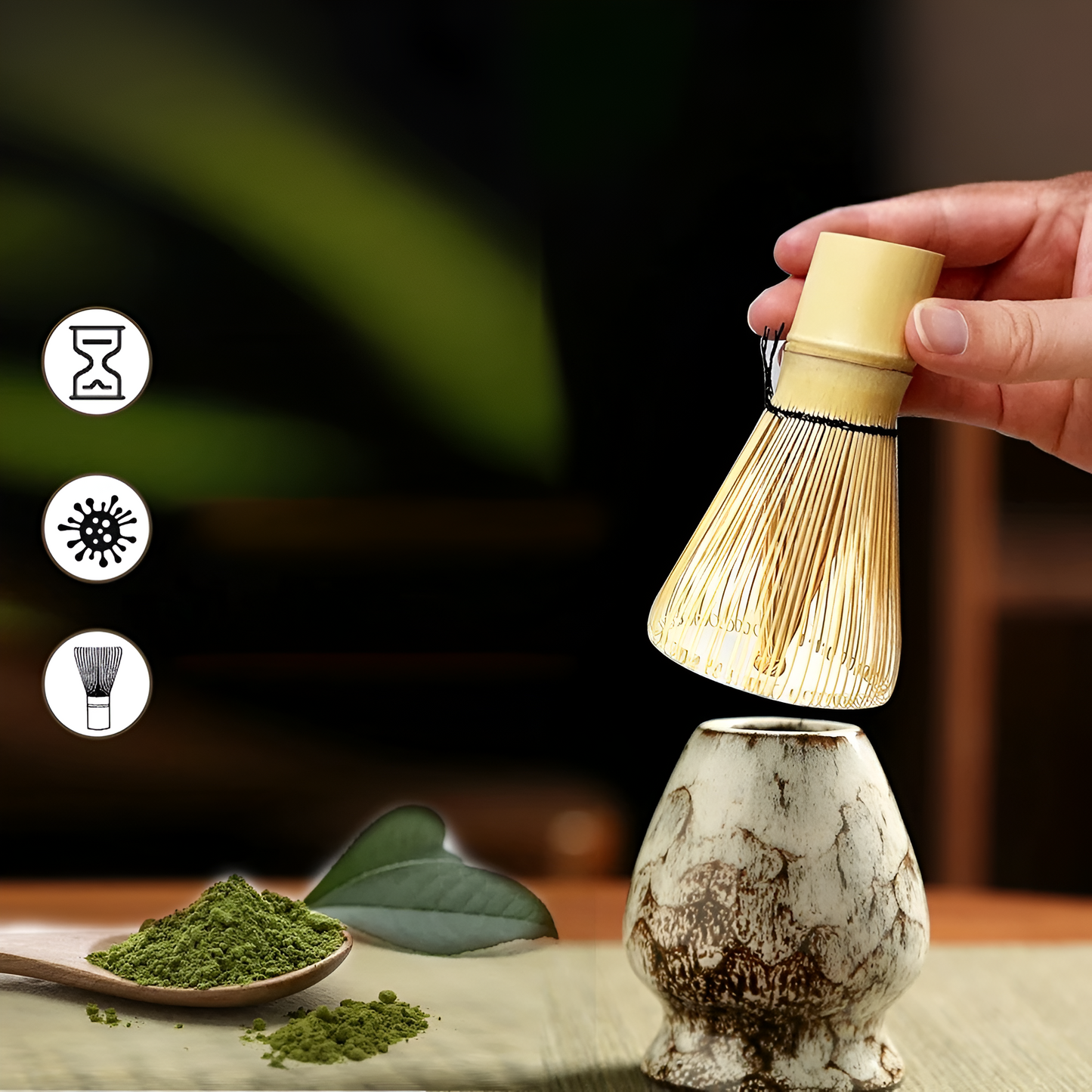 Matchira – Traditional Matcha Tea Preparation Set (6-Piece)