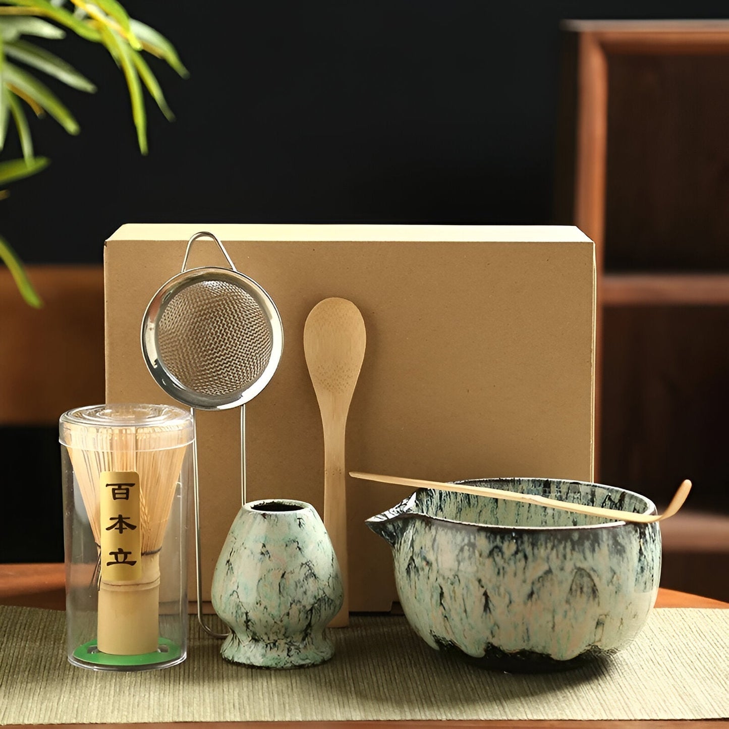 Matchira – Traditional Matcha Tea Preparation Set (6-Piece)